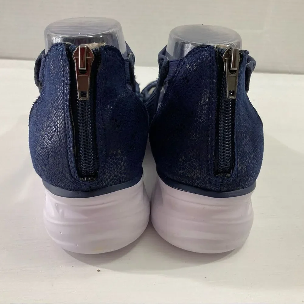 JBU by Jambu Margot Sandals Womens 9W Blue Slip On Comfort Casual B2MRT73